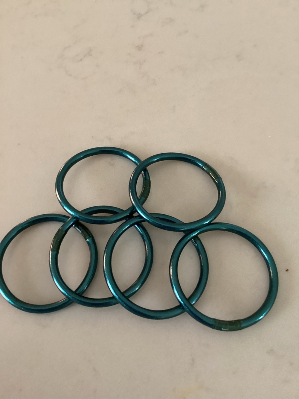 Like new Budhagirl bangles - Set of 6 serenity prayer size small - Picture 2 of 6